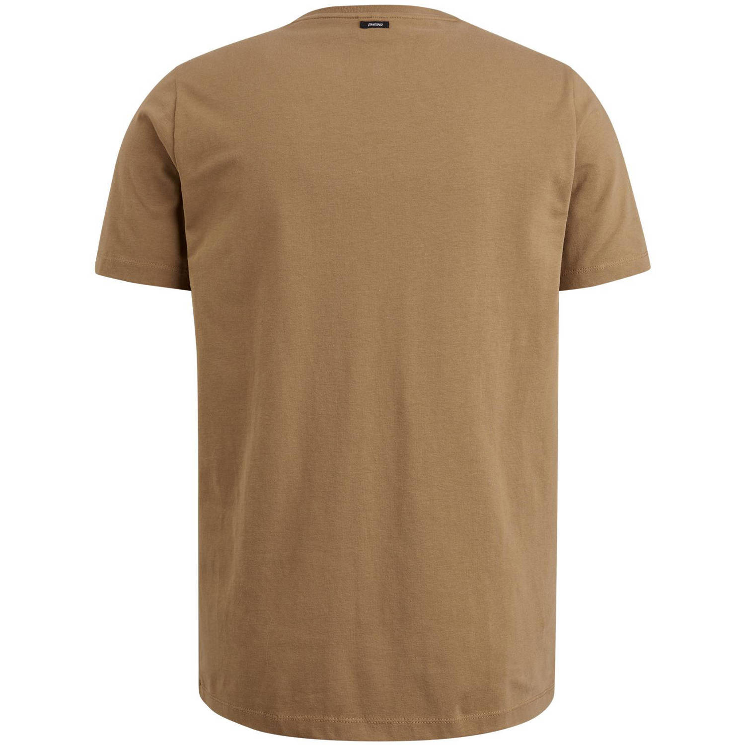 Vanguard T-shirt met logo bruin