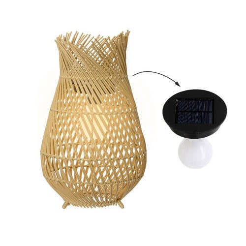 Lumineo tafelverlichting Solar (Ø22 cm) - Naturel/warm wit