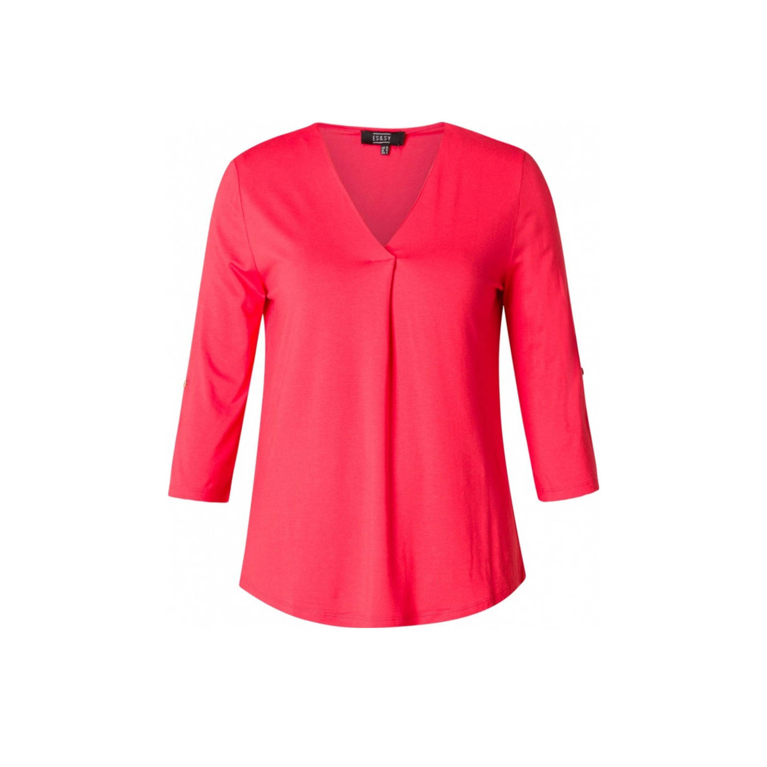 ES&SY blousetop Kristel koraalrood
