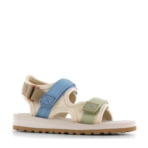 sandalen beige/blauw/groen