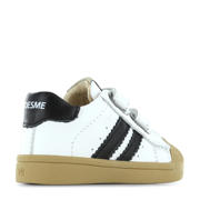 thumbnail: Shoesme   leren sneakers wit/zwart
