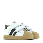 thumbnail: Shoesme   leren sneakers wit/zwart