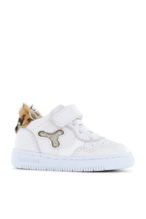 leren sneakers wit