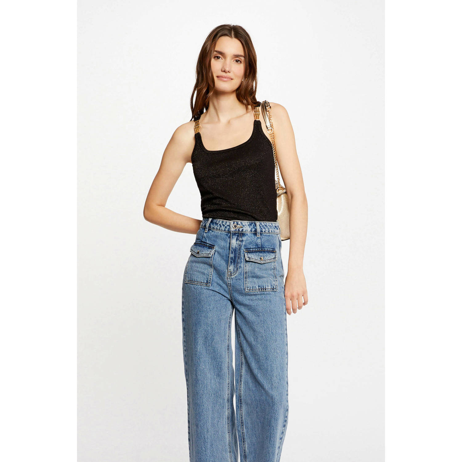 Morgan singlet zwart