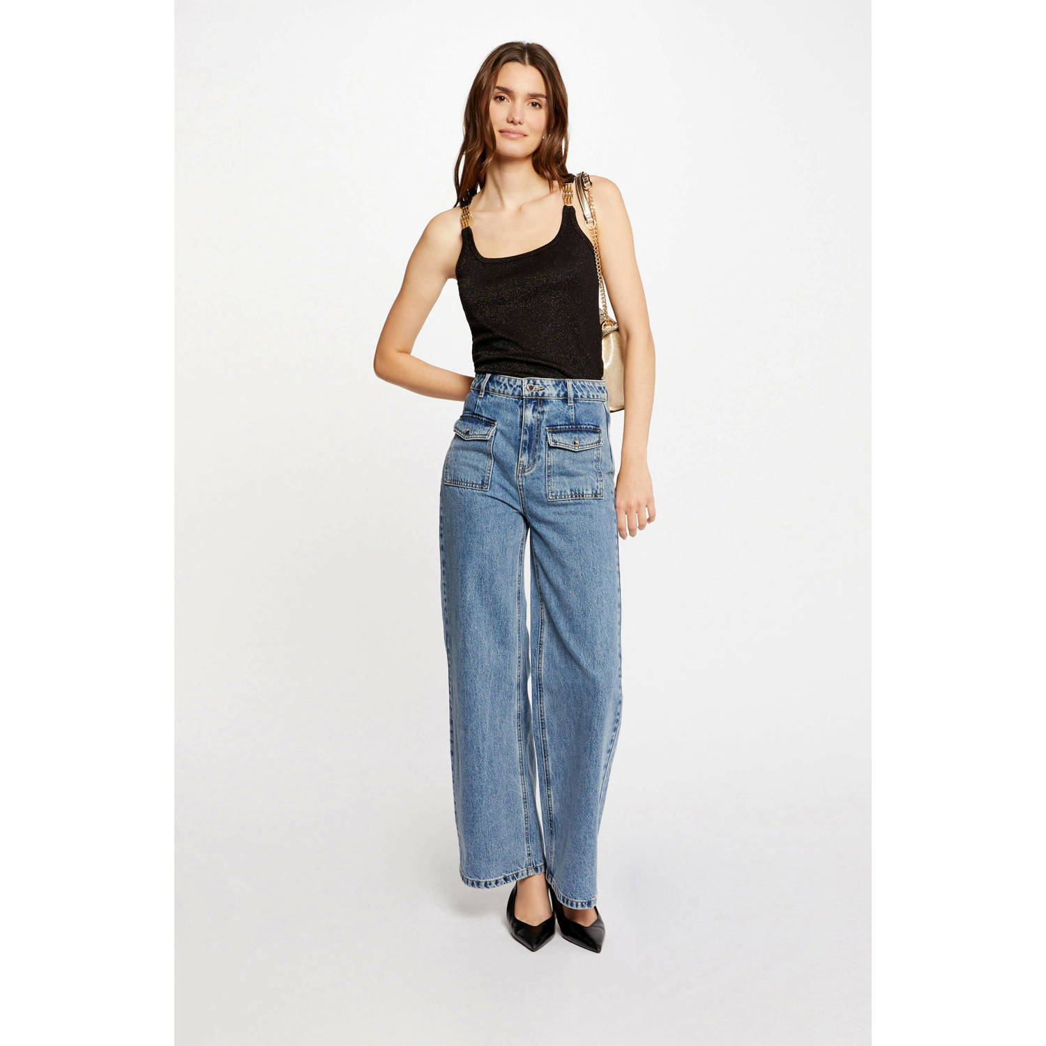 Morgan singlet zwart