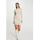 Morgan jurk beige