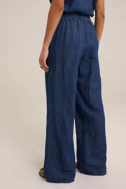 thumbnail: WE Fashion Blue Ridge loose fit broek dark blue denim