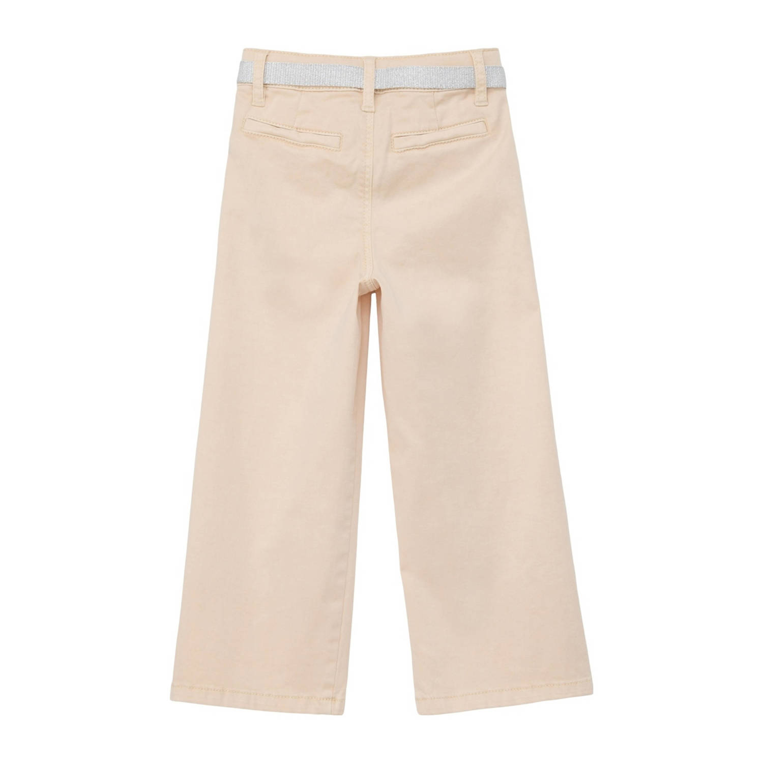 s.Oliver wide leg broek beige