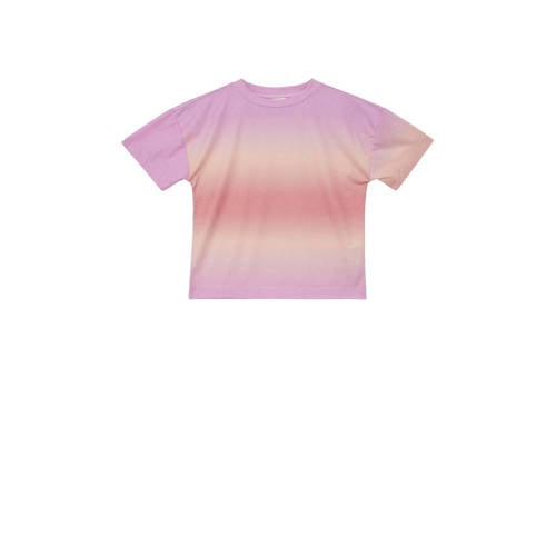 s.Oliver tie-dye T-shirt paars/zalm