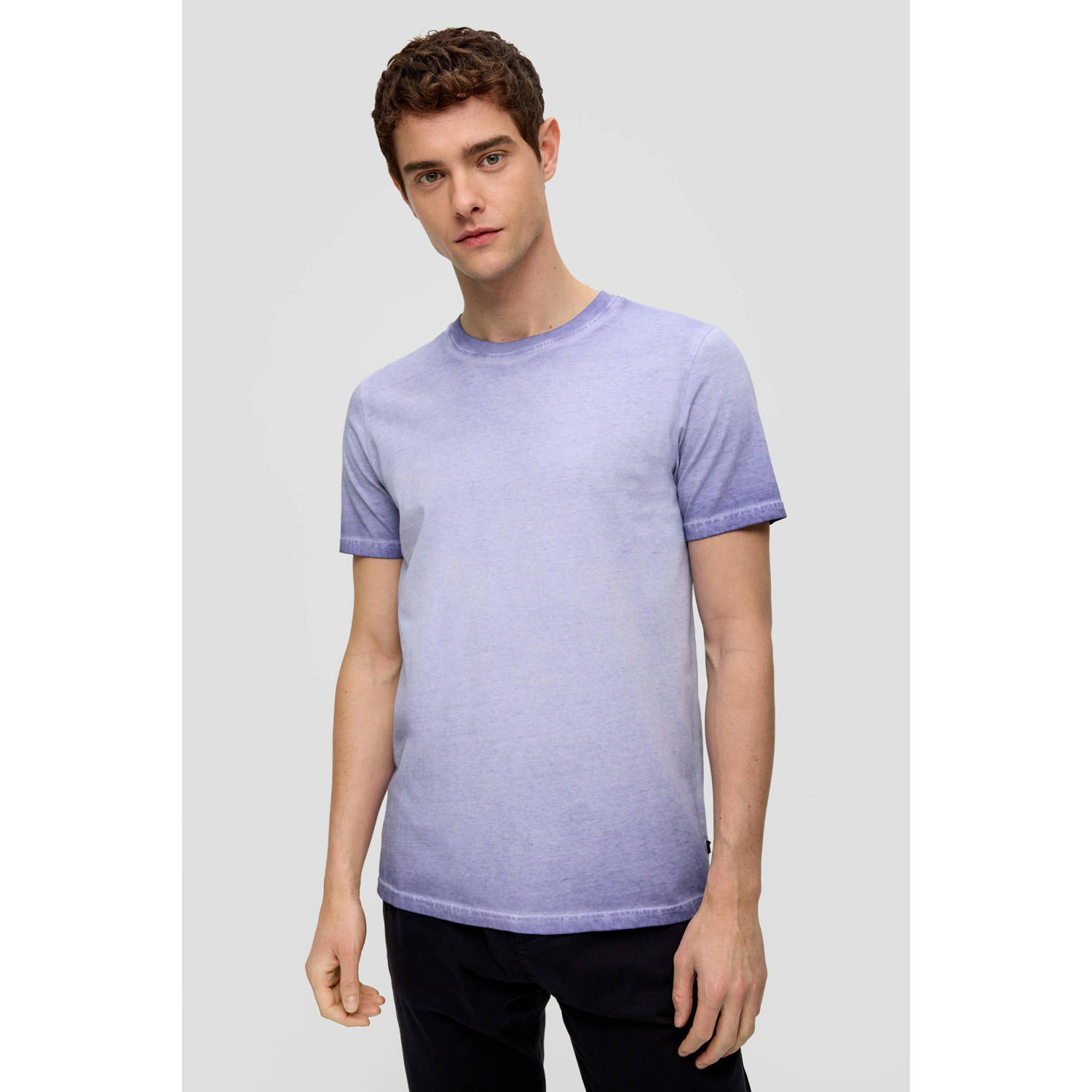 Q S by s.Oliver regular fit T-shirt violet