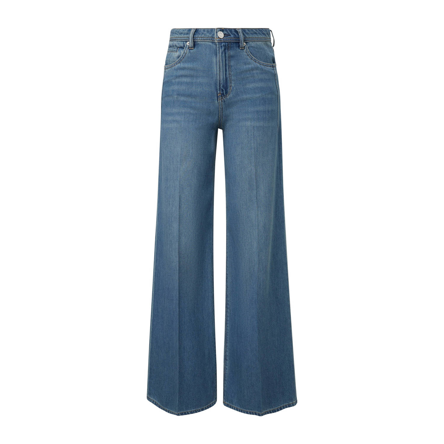 s.Oliver wide leg jeans blauw