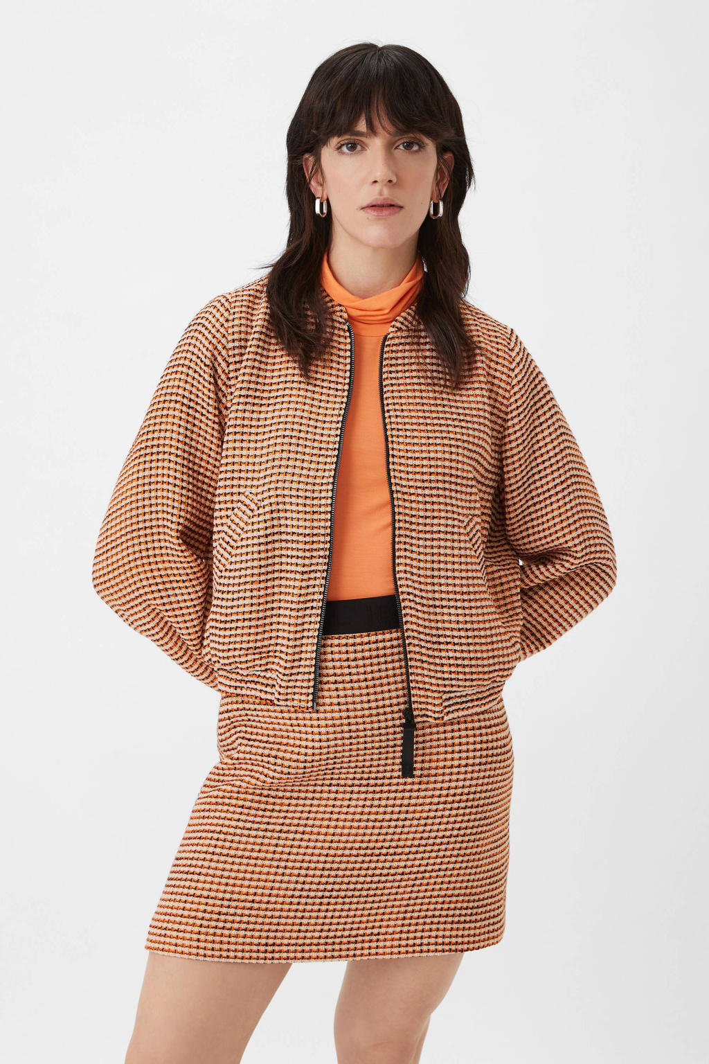 comma cropped slim fit tregging zwart comma cropped slim fit tregging zwart