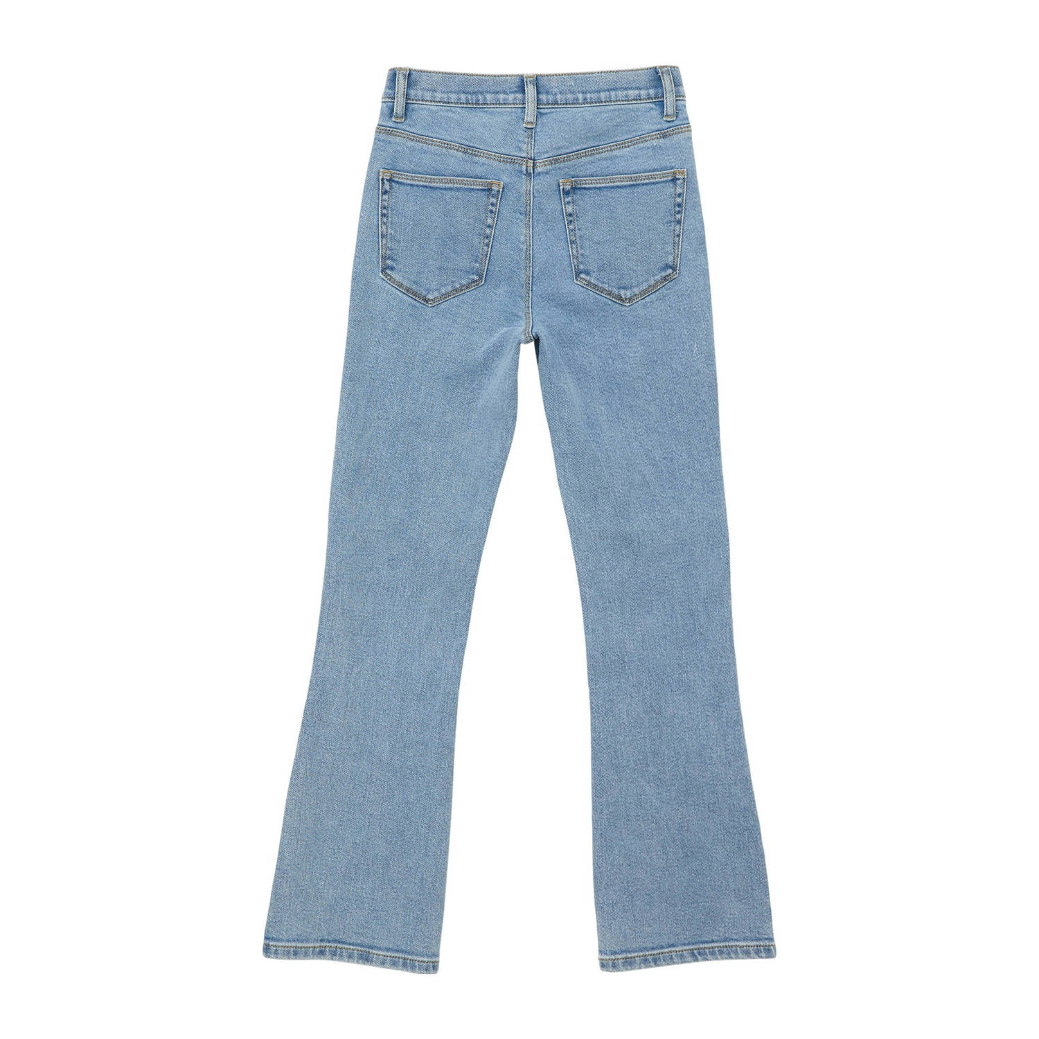 s.Oliver flared jeans light denim