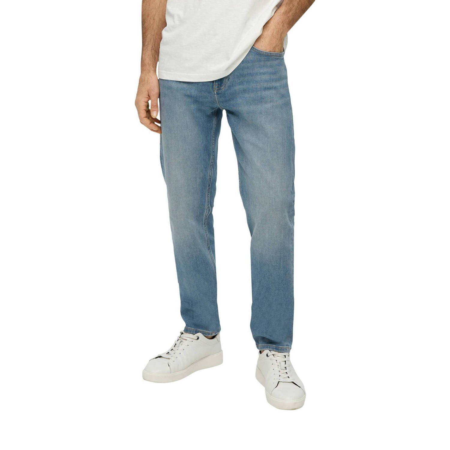 s.Oliver regular fit jeans blauw