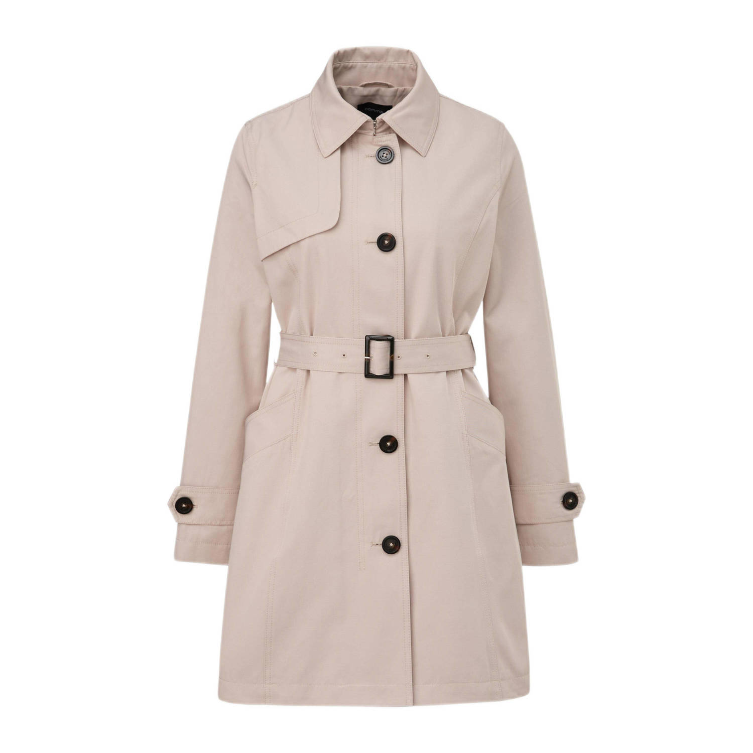 Comma trenchcoat jas beige