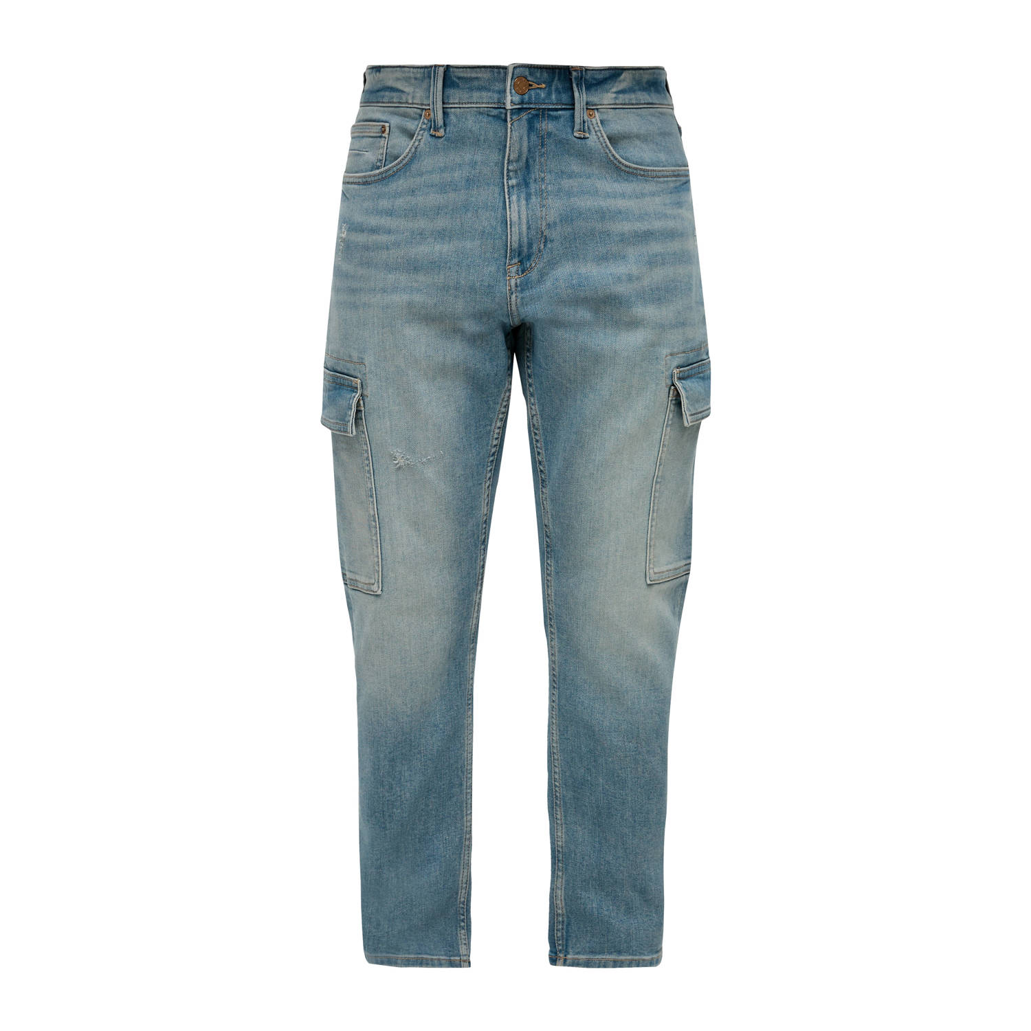 S.Oliver loose fit jeans blauw