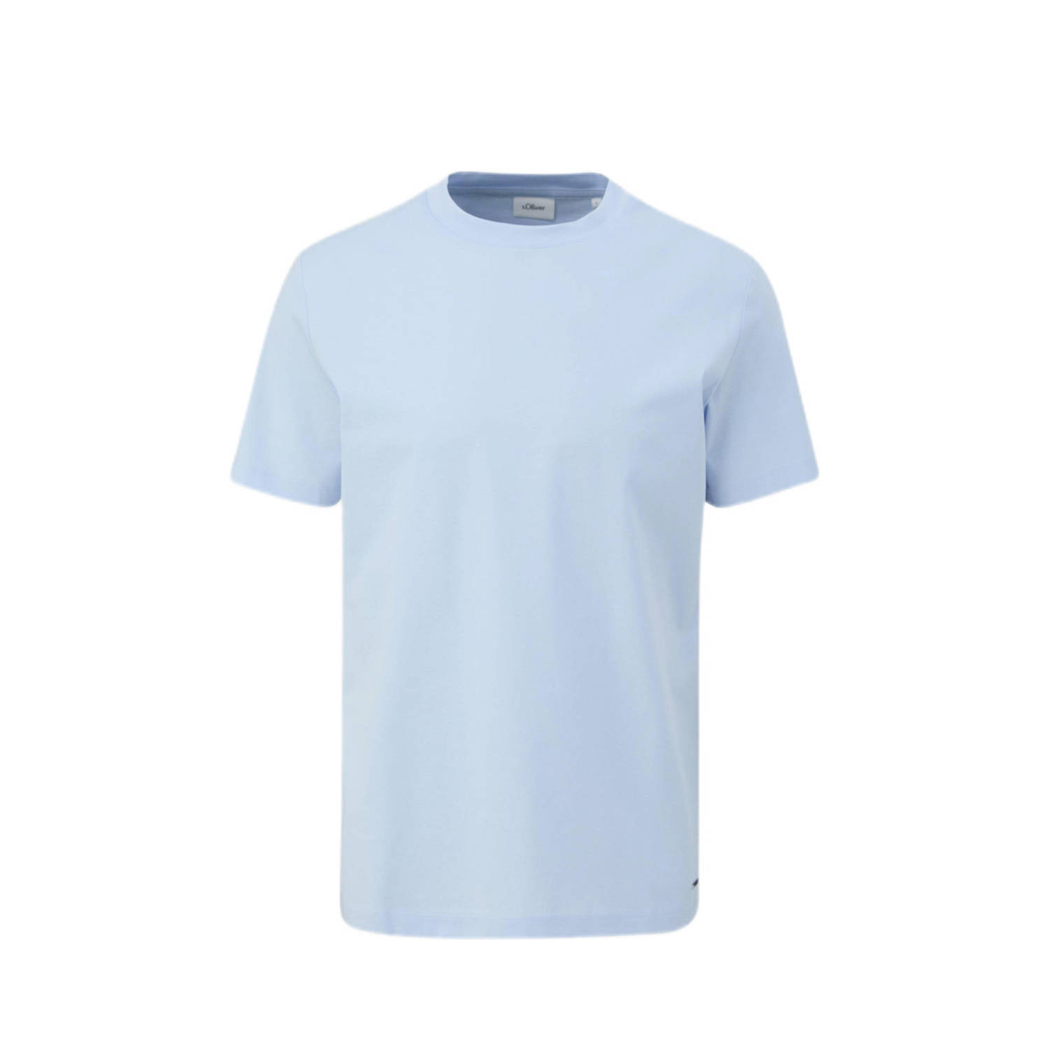 S.Oliver BLACK LABEL regular fit T-shirt lichtblauw