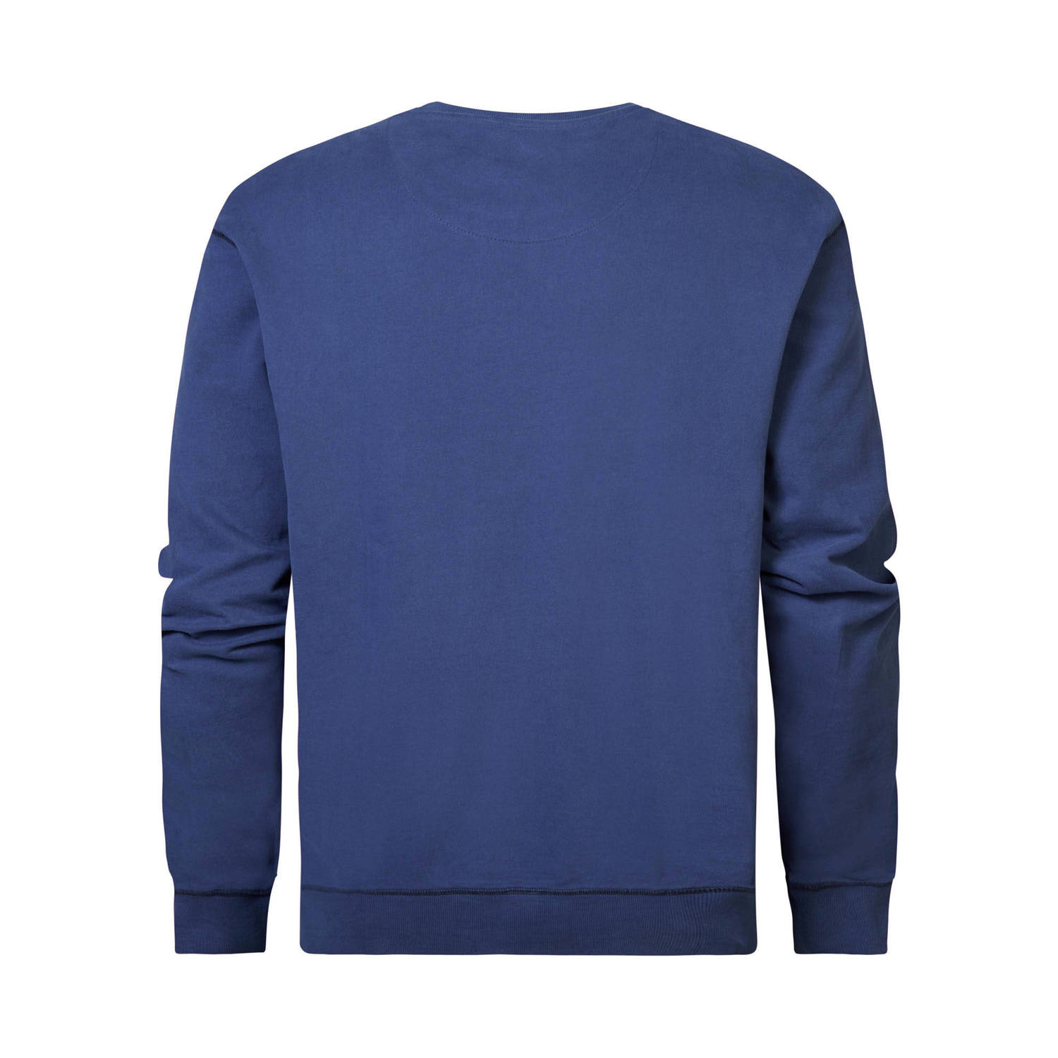 Petrol industries Plus Size sweater met printopdruk petrol blue