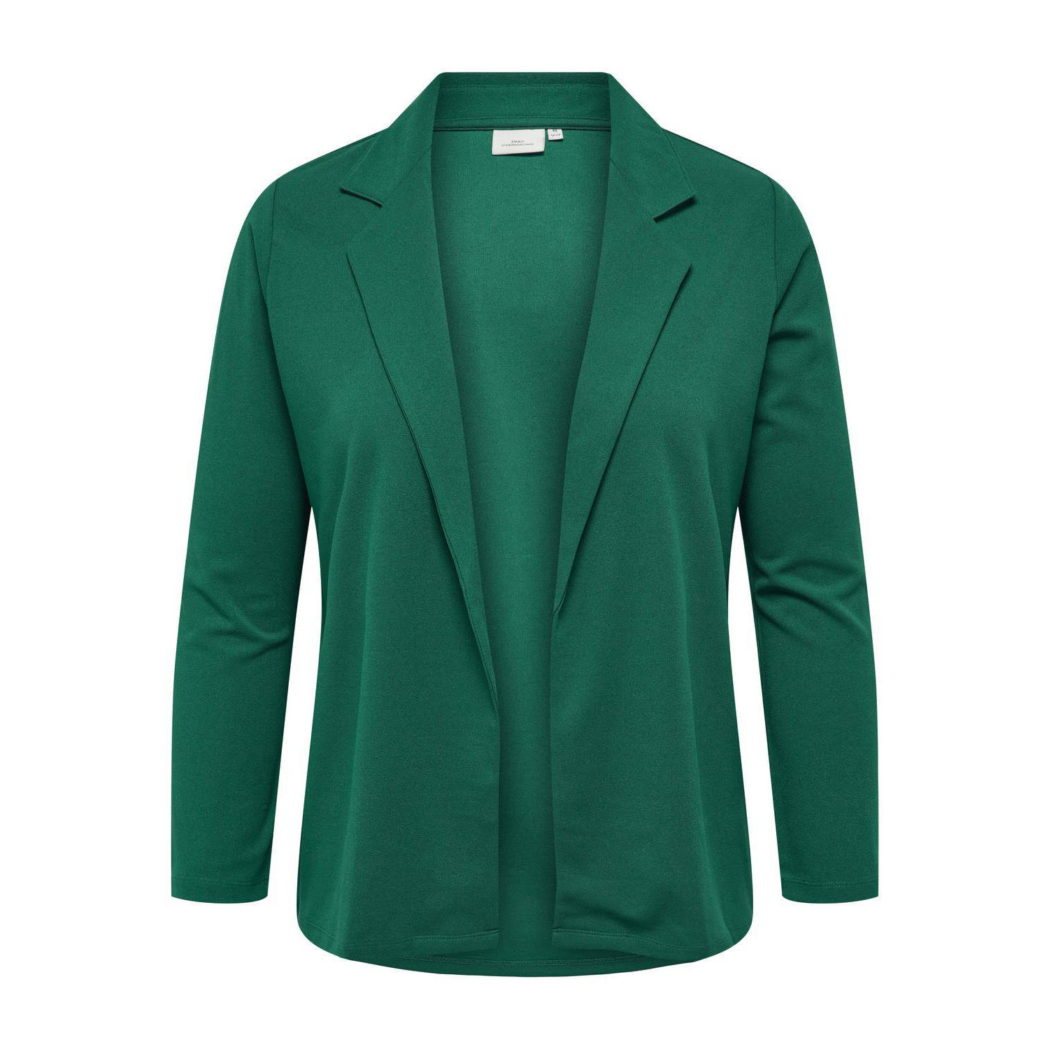 ONLY CARMAKOMA rechtvallende blazer Carsania groen