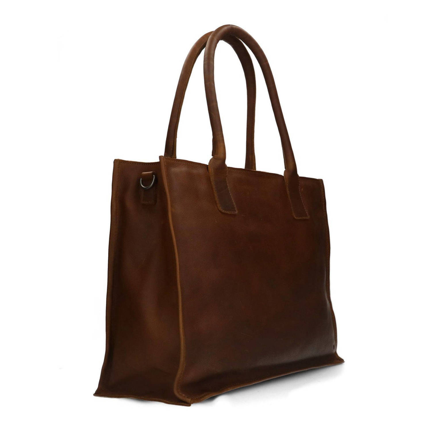 Manfield leren shopper