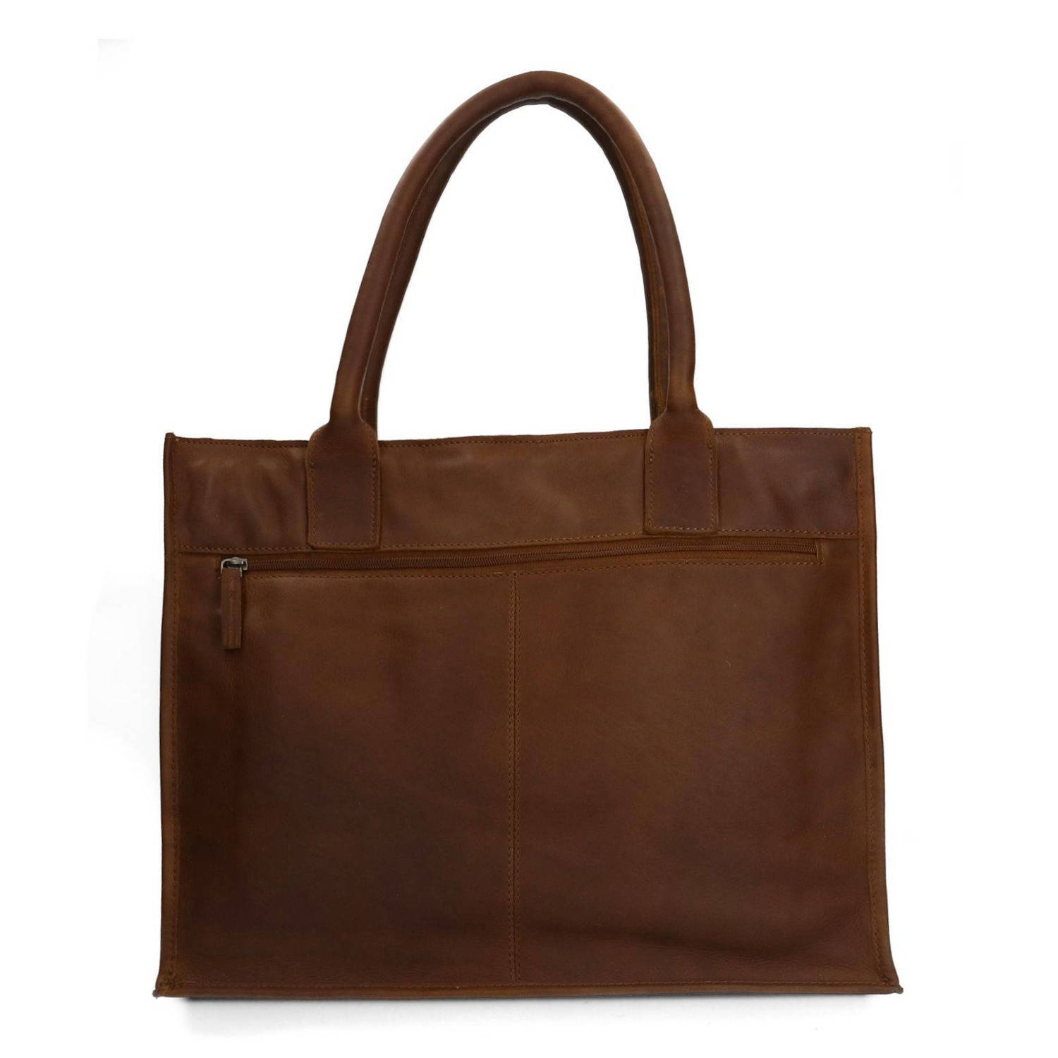 Manfield leren shopper