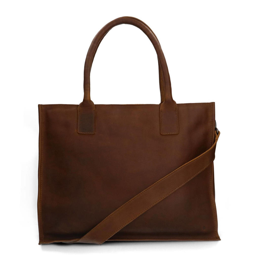 Manfield leren shopper