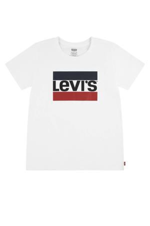 T-shirt SPORTSWEAR met logo wit/rood/blauw