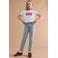 Levi's Kids T-shirt BATWING met logo wit/rood