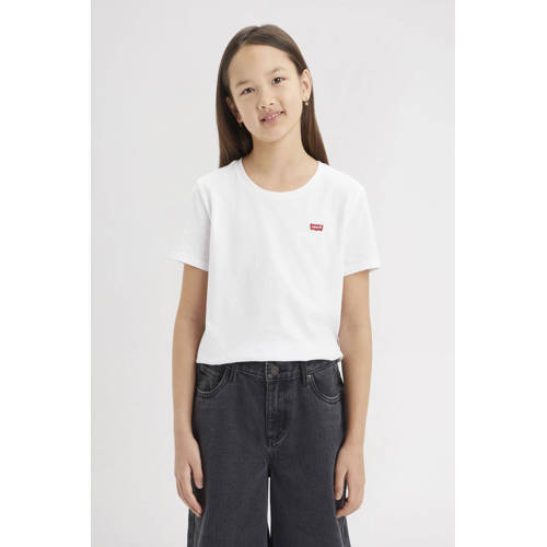 Levi's Kids T-shirt BATWING CHEST HIT wit afbeelding