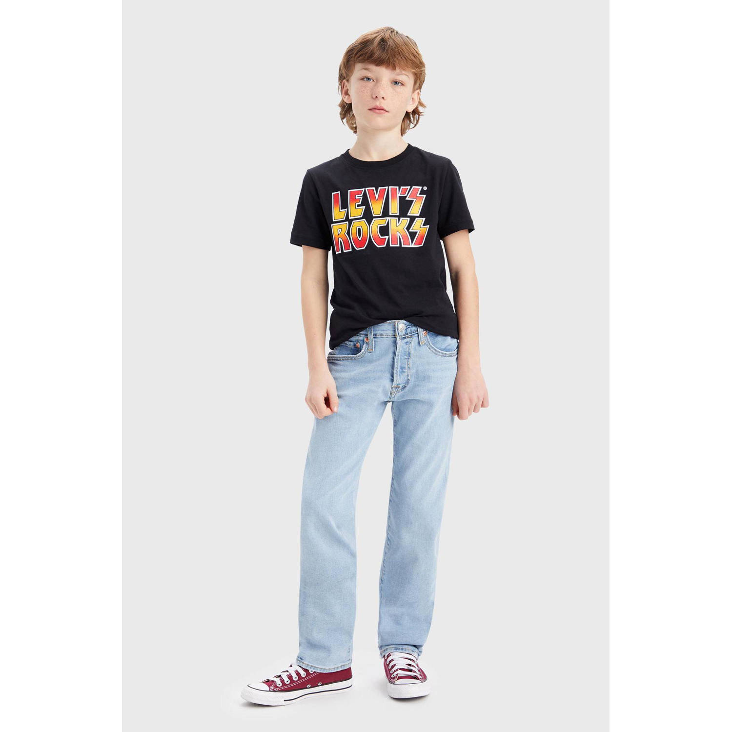 Levi's Kids 501 ORIGINAL regular fit jeans luxor last