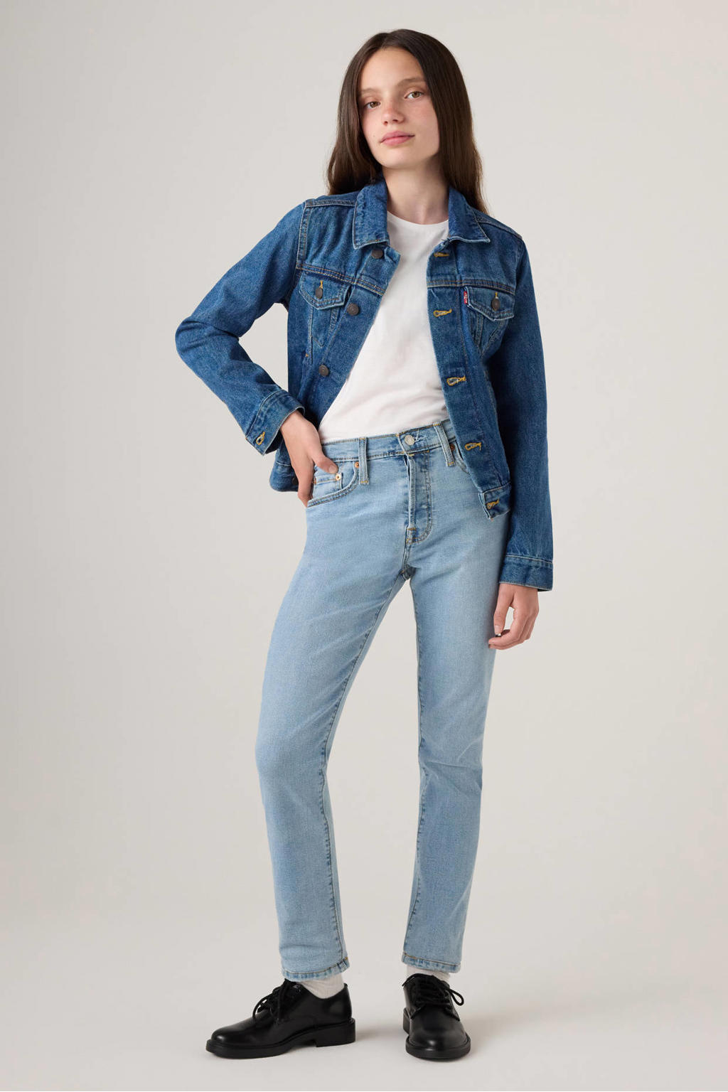 Levi's Kids 501 ORIGINAL regular fit jeans luxor last