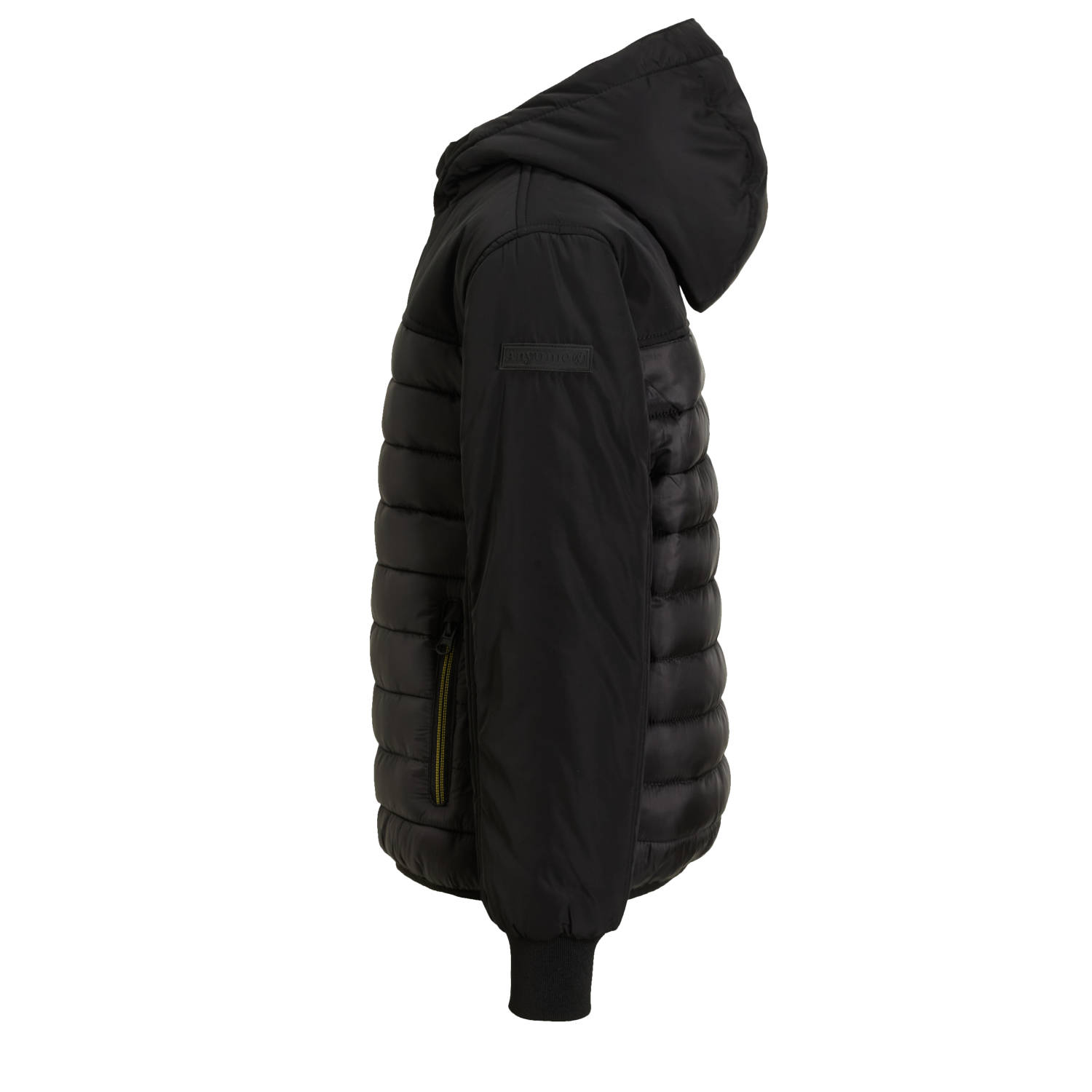 anytime softshell jas zwart
