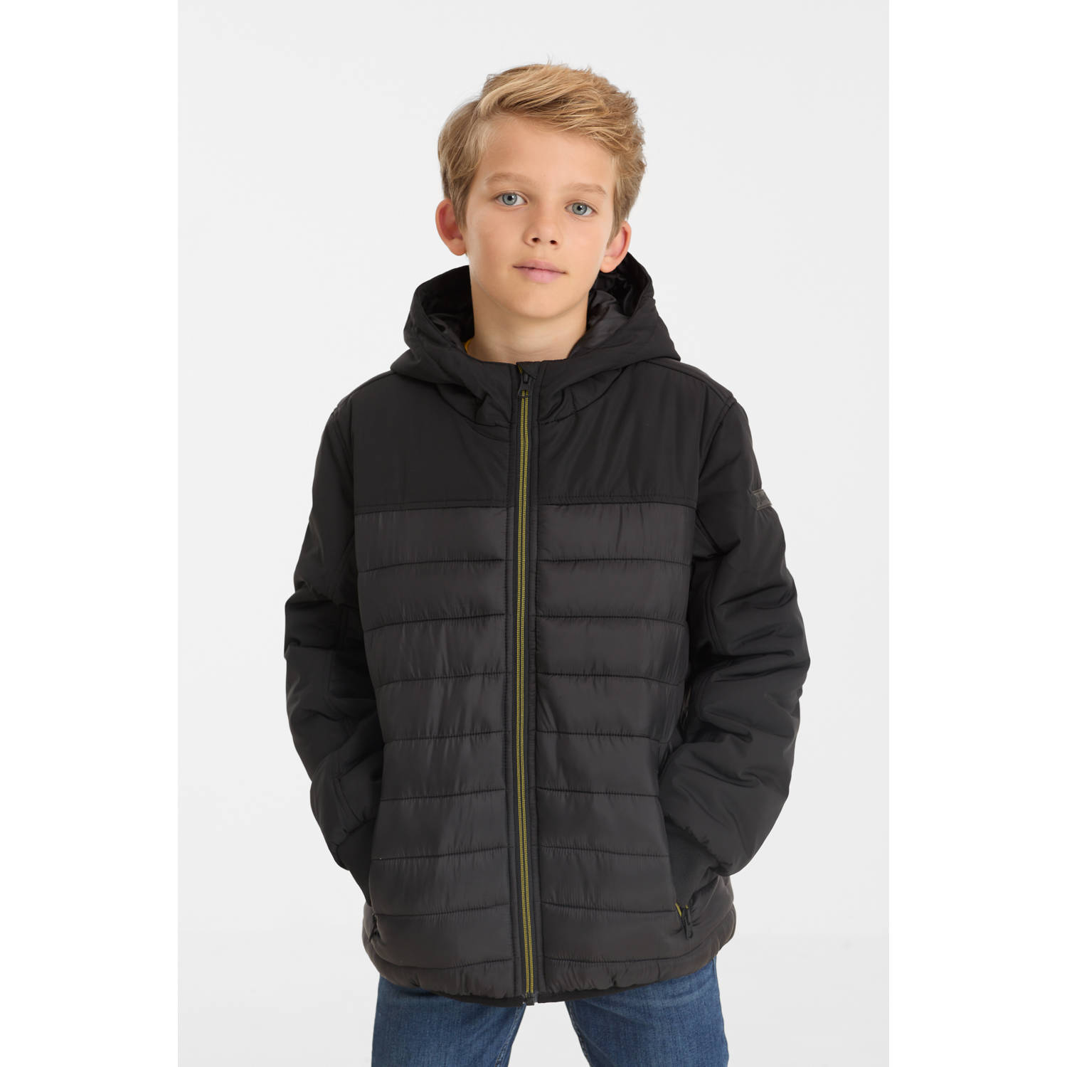Anytime softshell jas zwart