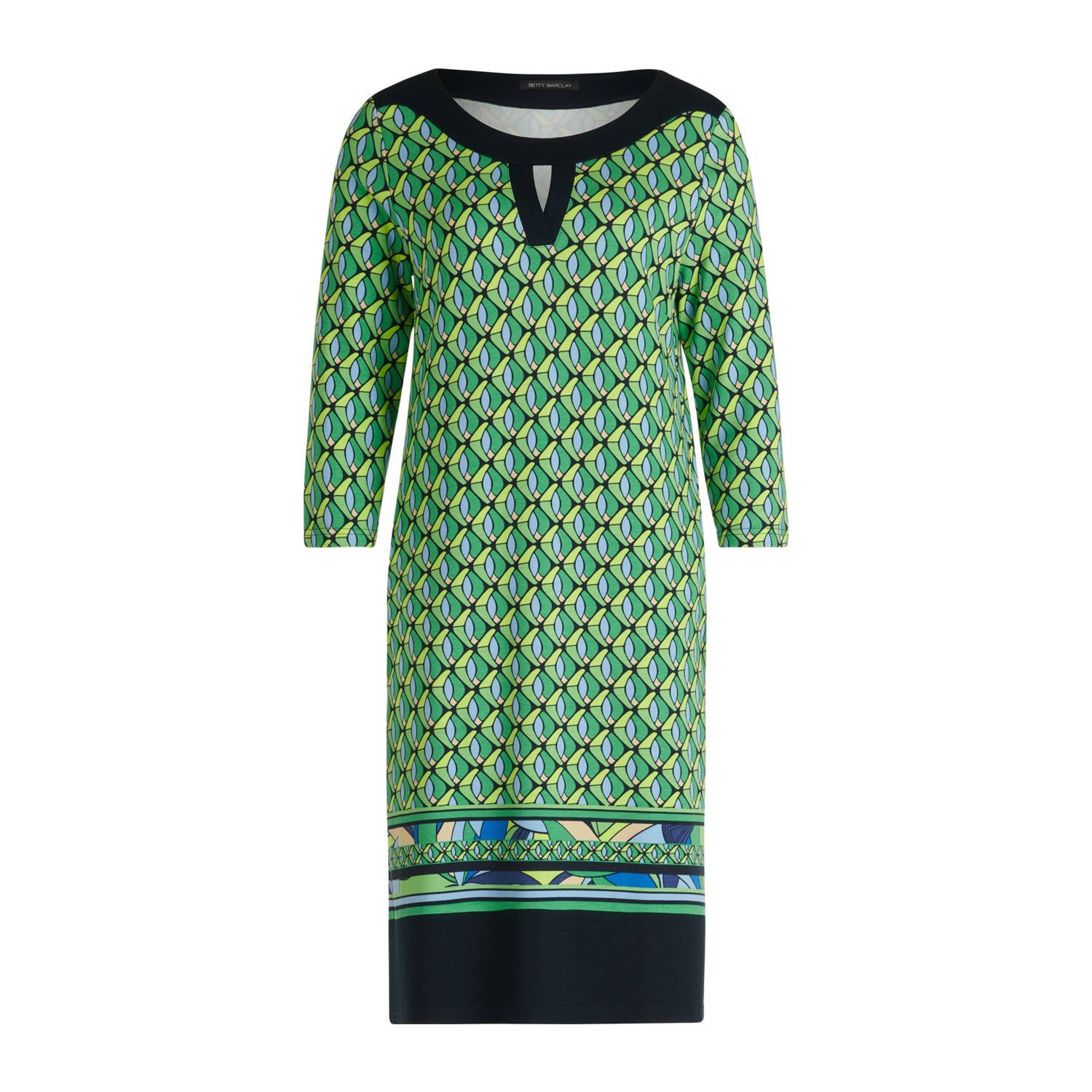 Betty Barclay Gestreepte shirtjurk met 3 4 mouwen Multicolor Dames