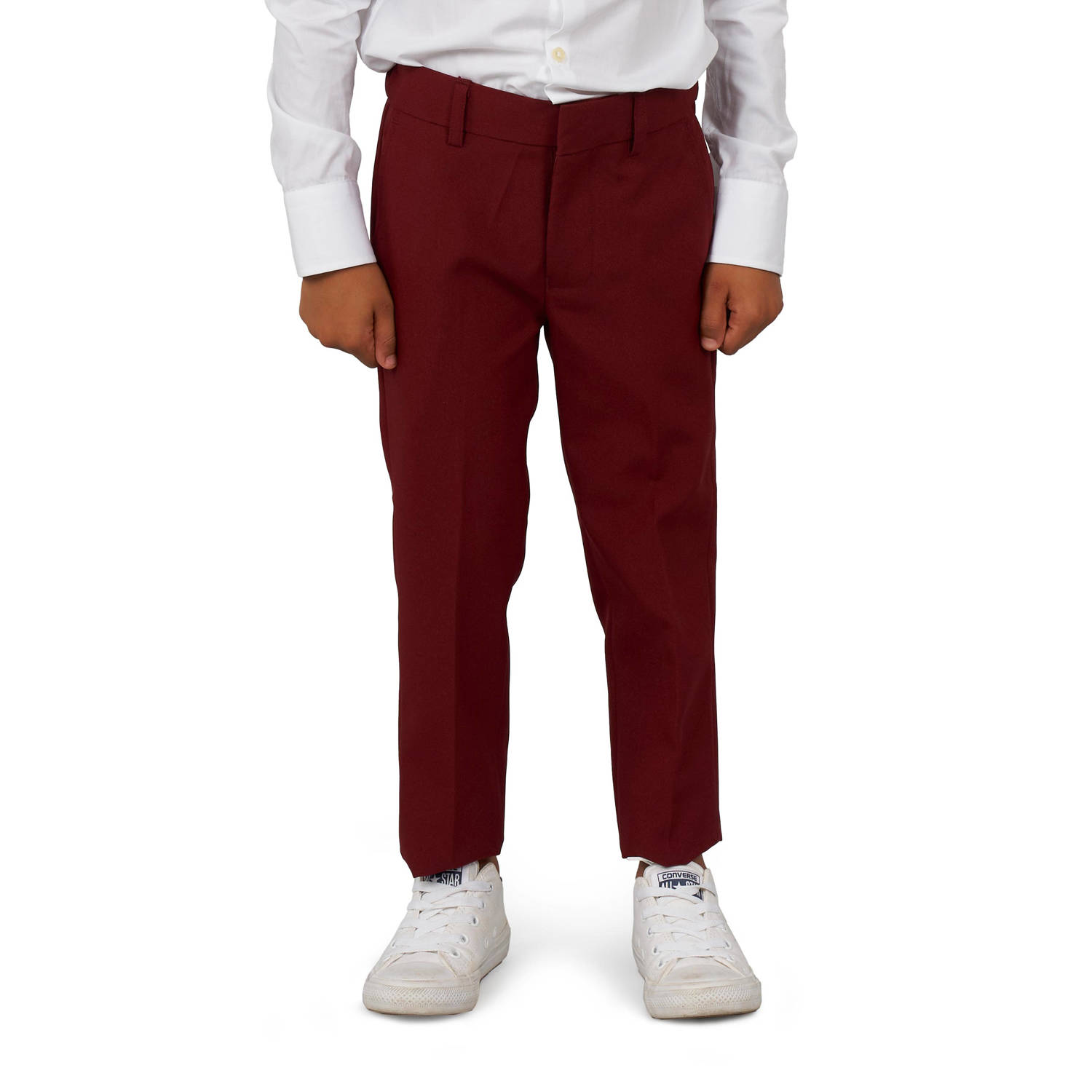 OppoSuits kostuum wijn rood