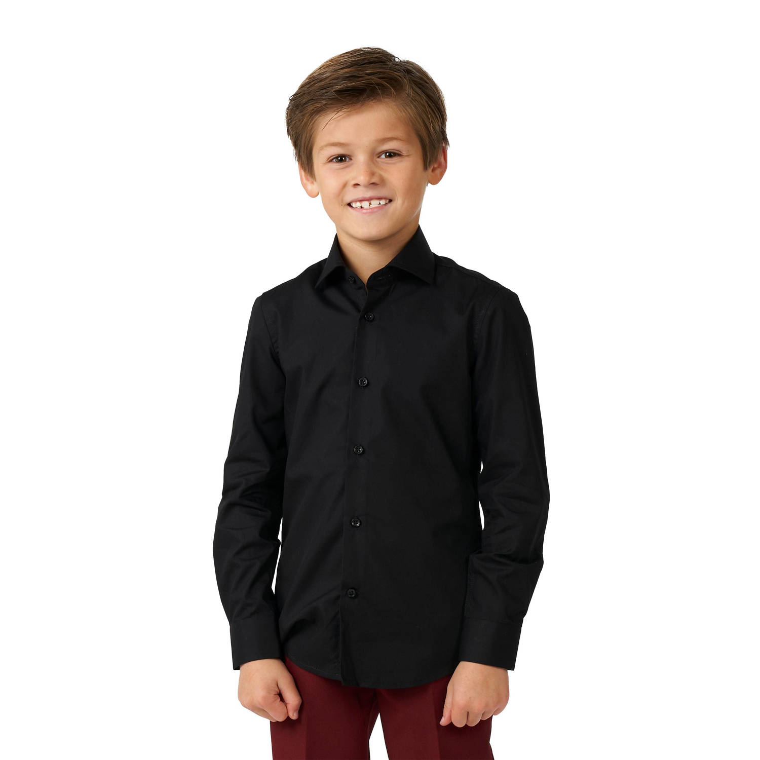 OppoSuits overhemd zwart