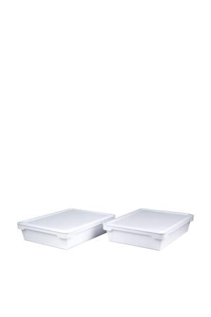 pizzadeeg kratten set 2 stuks