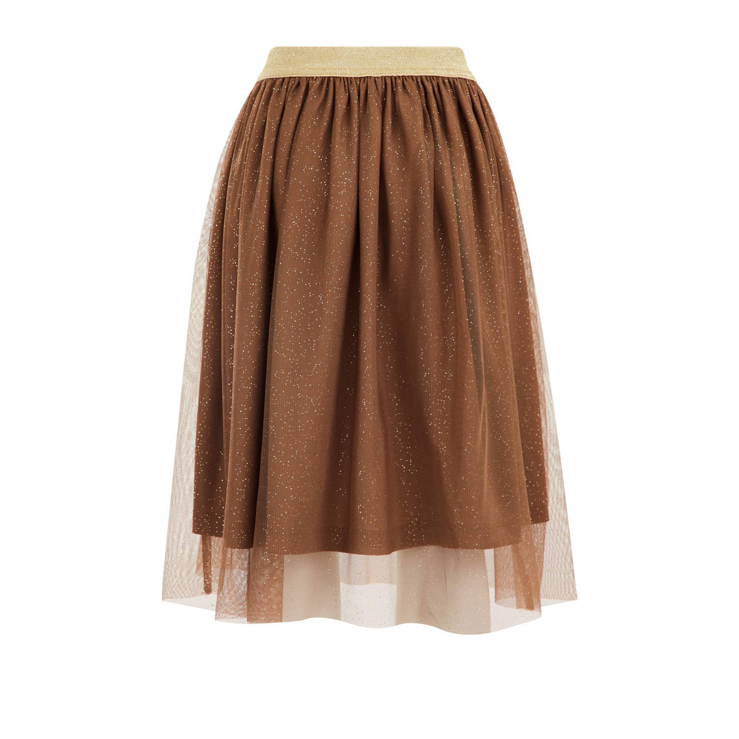 WE Fashion rok bruin