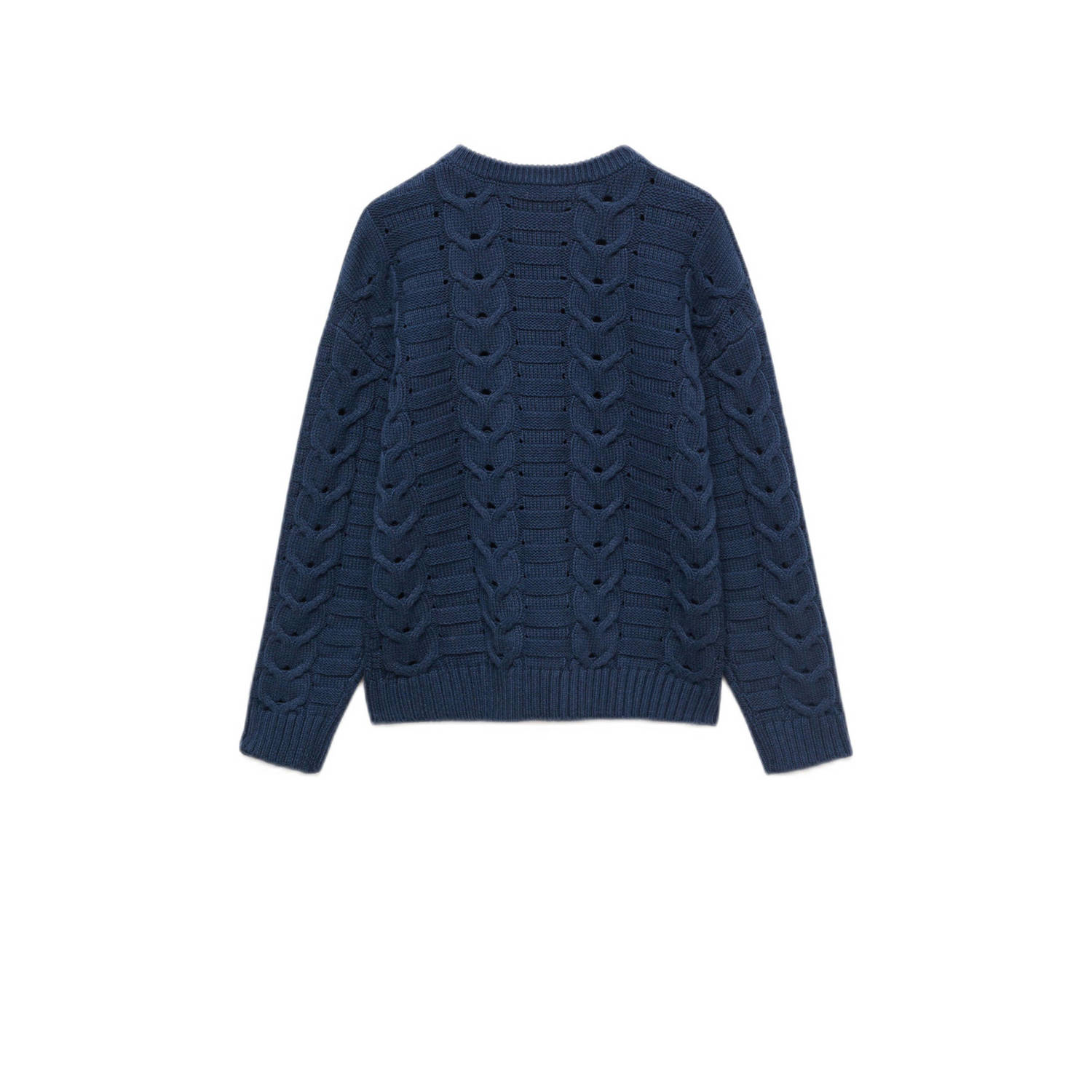 Mango Kids gebreide trui donkerblauw