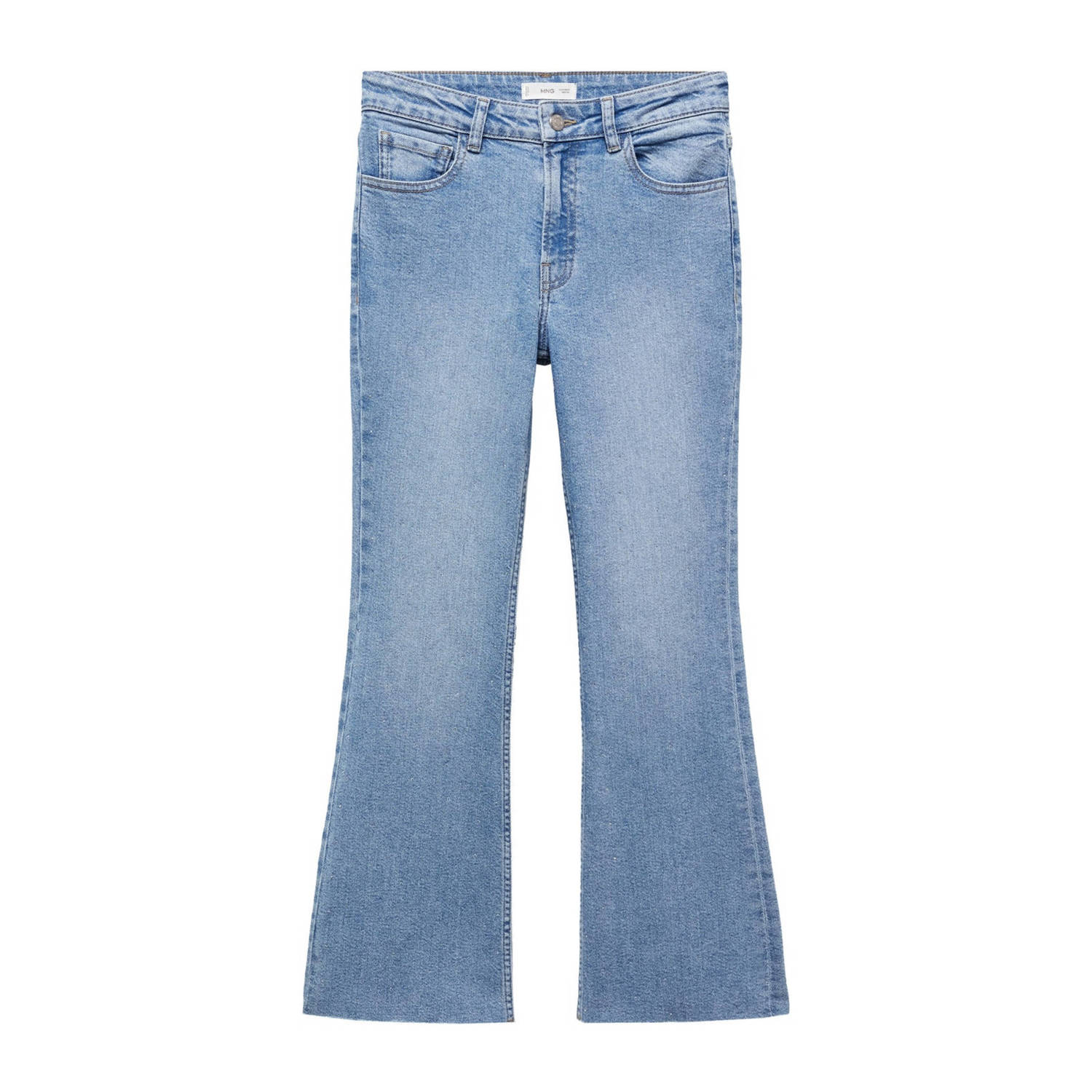 Mango Kids flared jeans lichtblauw