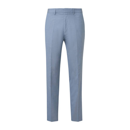 s.Oliver BLACK LABEL regular fit pantalon blauw