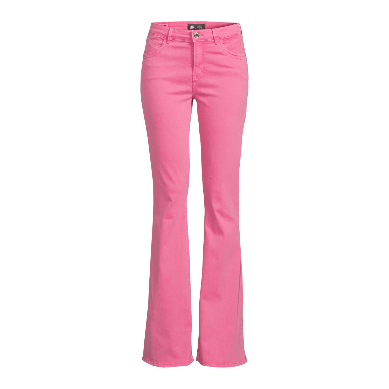 LTB high waist flared jeans Novi roze