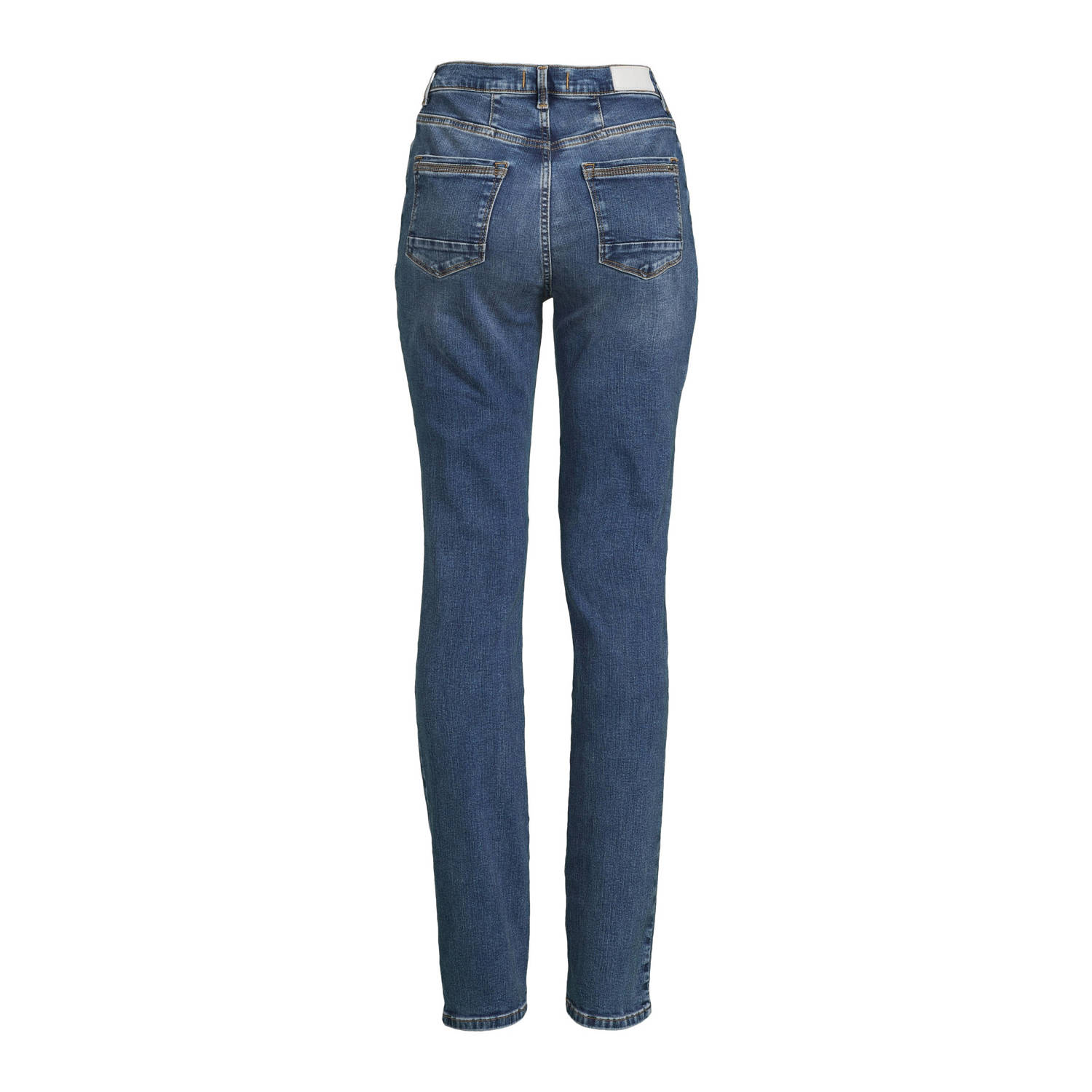 LTB high waist straight leg jeans Nena dark blue denim