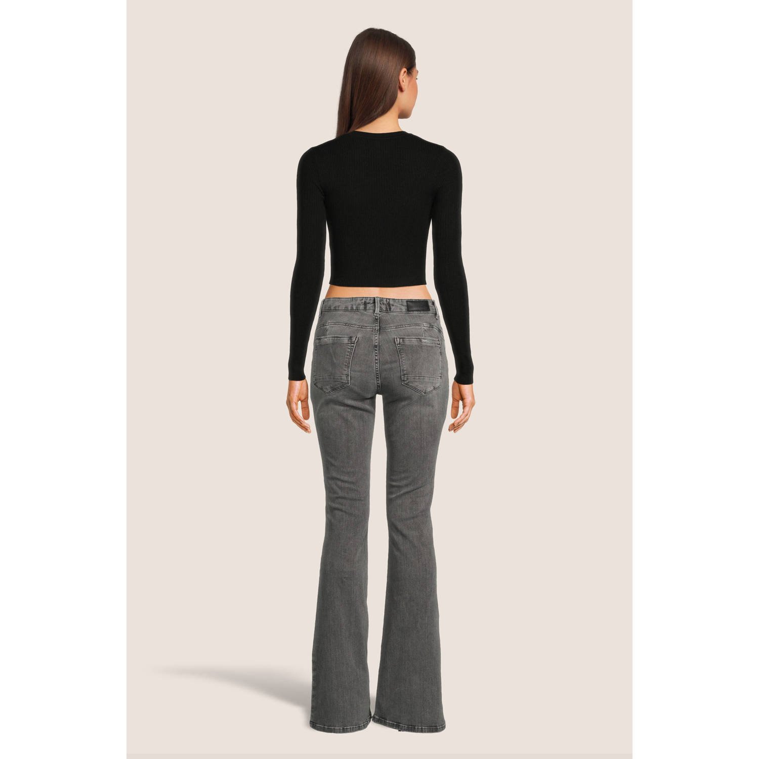 LTB flared jeans Novi grey denim