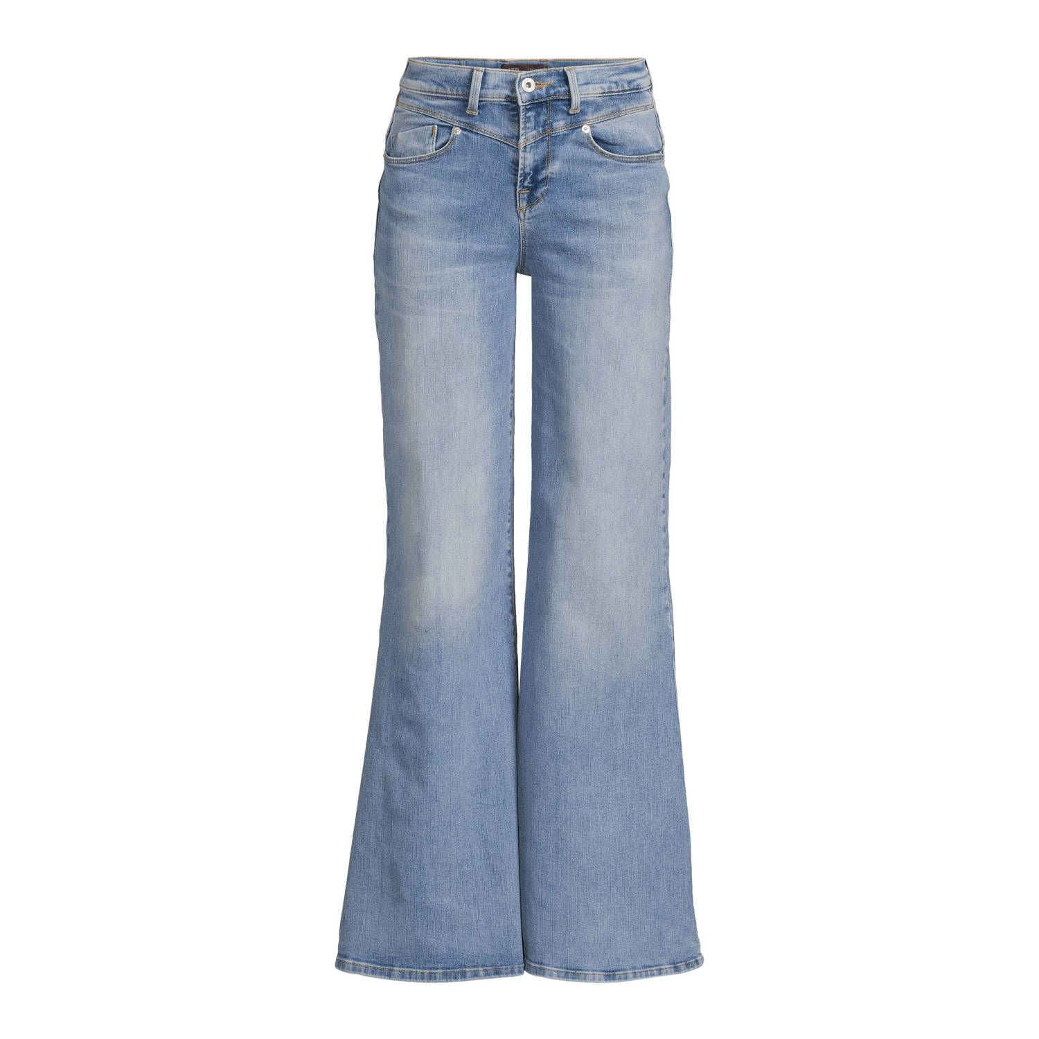 LTB high waist wide leg jeans Weyna b light blue denim