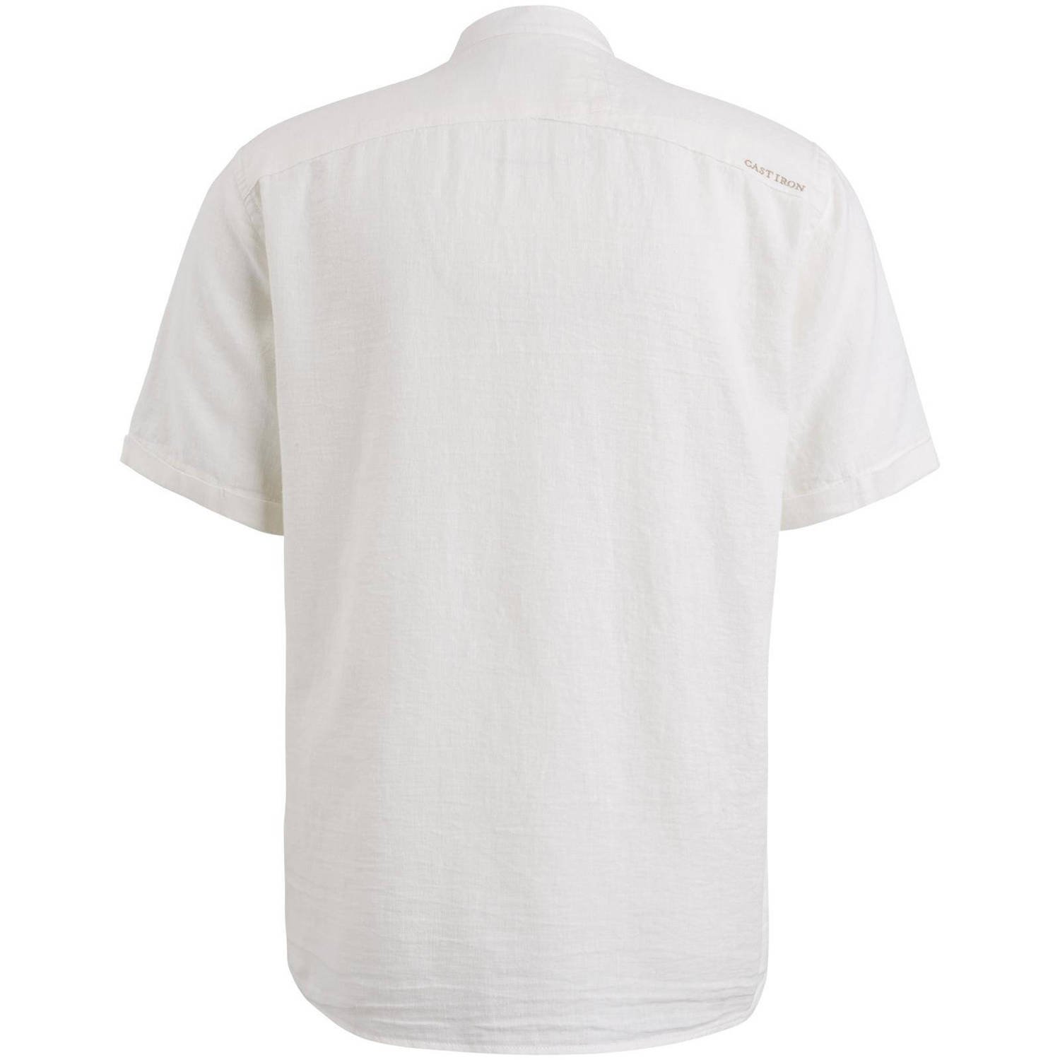 Cast Iron regular fit overhemd met logo off white