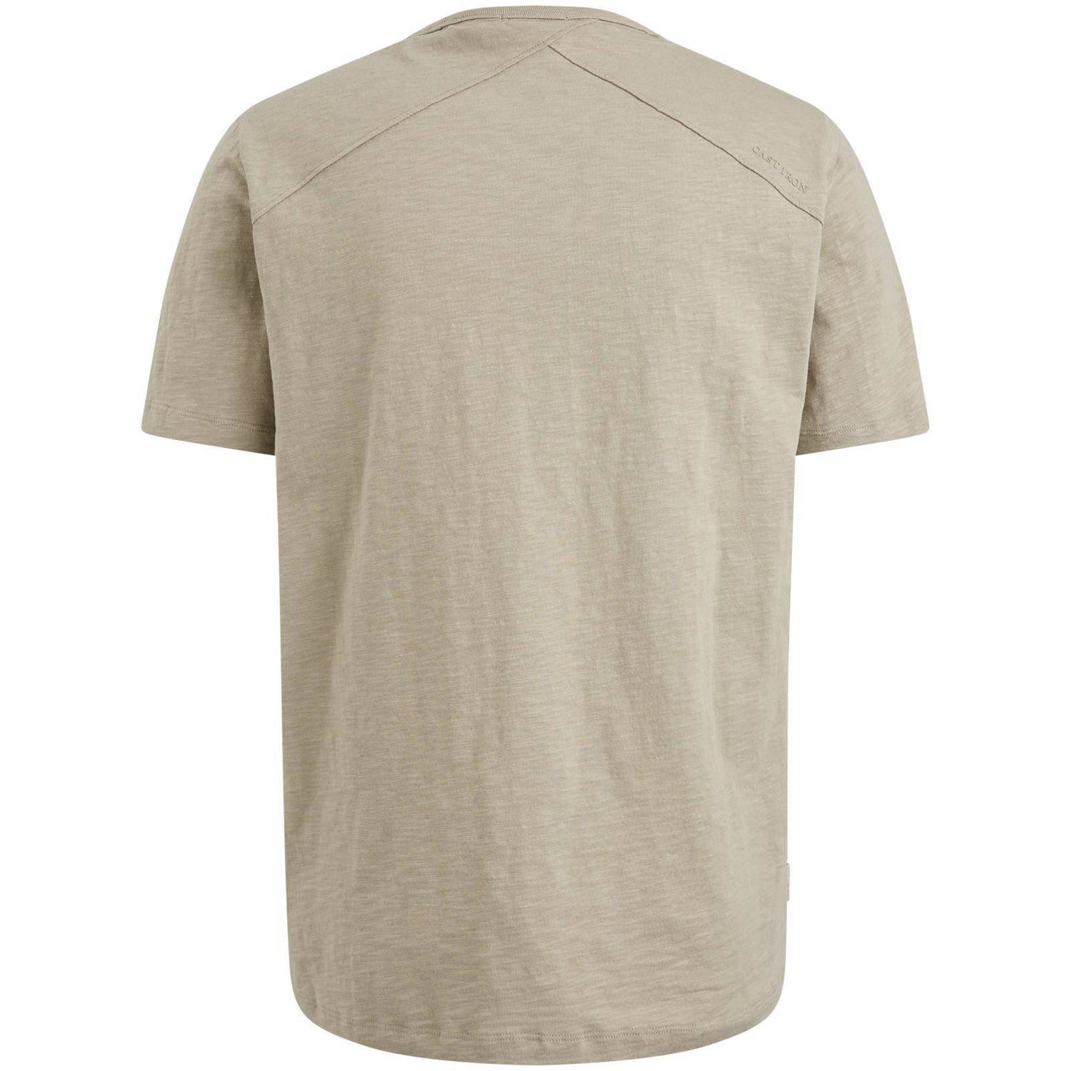 Cast Iron regular fit T-shirt beige