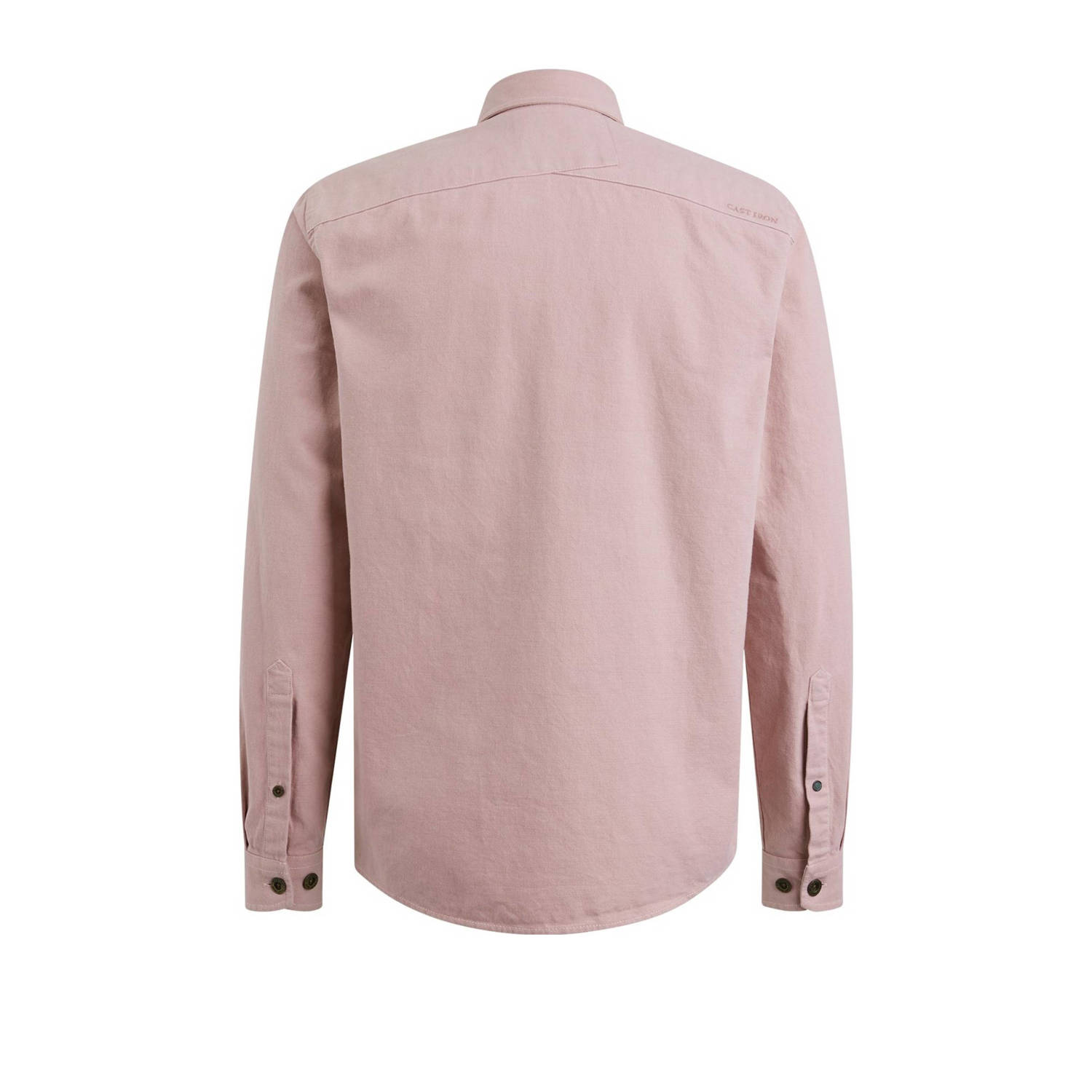 Cast Iron regular fit overshirt roze