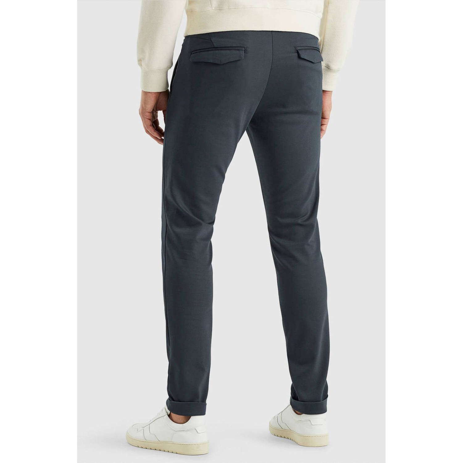 Cast Iron slim fit chino RISER donkerblauw