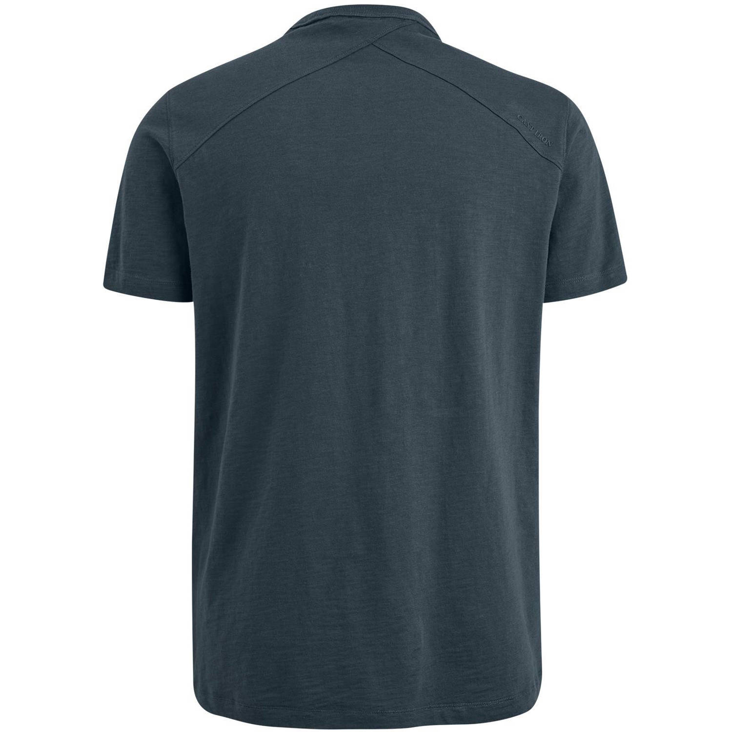 Cast Iron regular fit T-shirt met logo donkerblauw